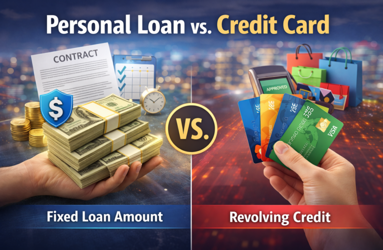 Personal Loan vs Credit Card: Which Is Better for Debt and Large Expenses?