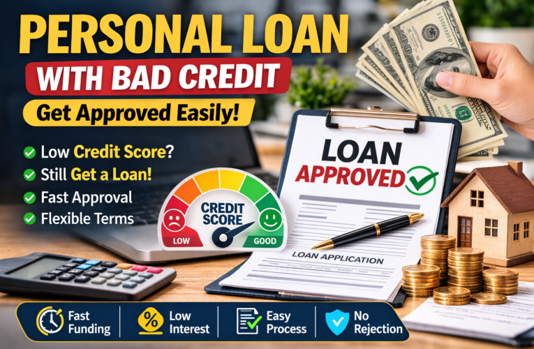 How to Get a Personal Loan with Bad Credit in 2026 – Easy Approval Guide