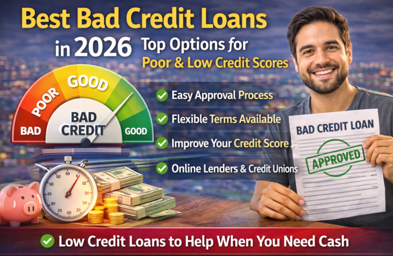 Best Bad Credit Loans in 2026: Top Lenders for Low Credit Score Borrowers