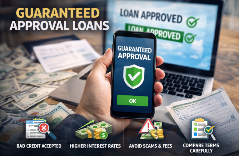 Guaranteed Approval Loans for Bad Credit: What You Need to Know in 2026