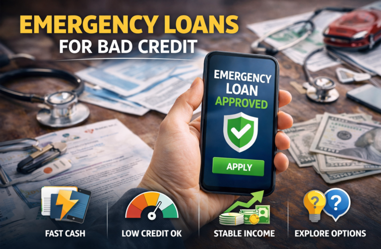 Emergency Loans for Bad Credit: How to Get Fast Cash When You Need It Most