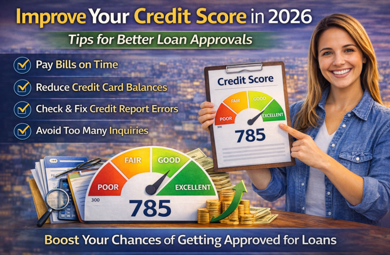How to Improve Your Credit Score in 2026 to Get Approved for Loans