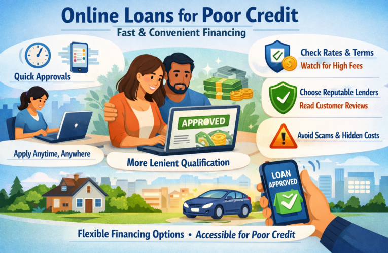 Best Online Loans for Poor Credit in 2026 – Instant Approval Options