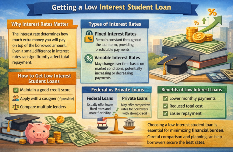 How to Find Low Interest Student Loans for Affordable Education