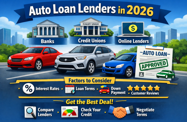 Best Auto Loan Lenders in 2026: Compare Rates & Get Approved Fast