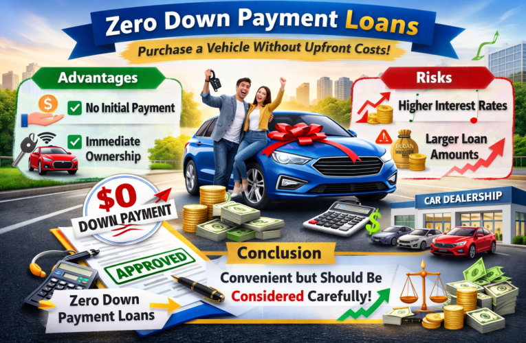 Zero Down Payment Car Loans in 2026: No Money Down & Instant Approval