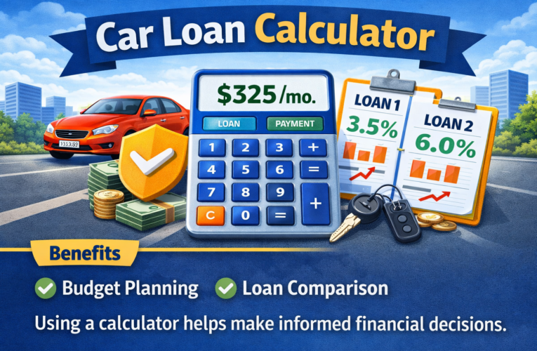 Car Loan Calculator 2026: Calculate EMI & Monthly Payments Instantly