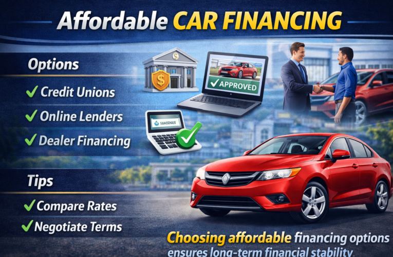 Affordable Car Financing Options: How to Get Low Interest Auto Loans in 2026