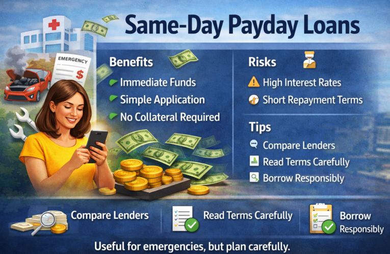 Same-Day Payday Loans in 2026: Instant Approval & Fast Cash Online