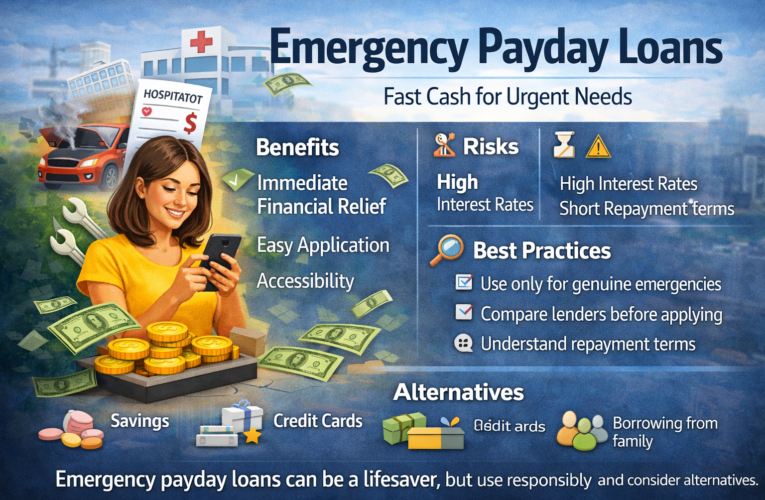 Emergency Payday Loans in 2026: Get Instant Cash with Same-Day Approval