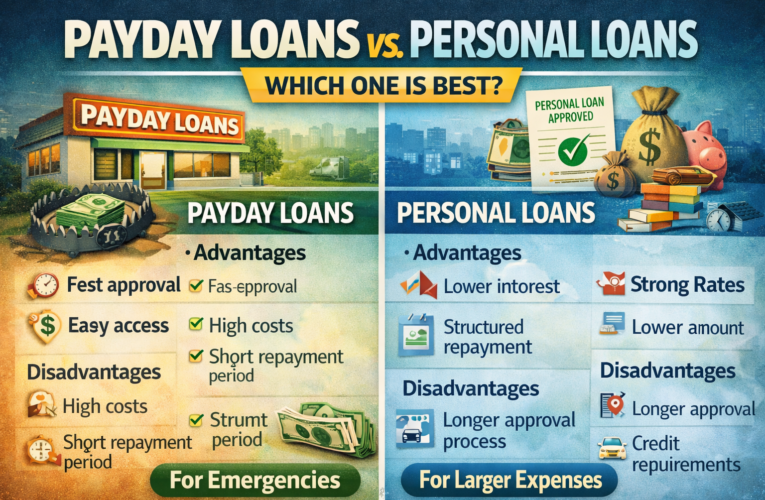 Personal Loans vs Payday Loans: Which One Should You Choose?