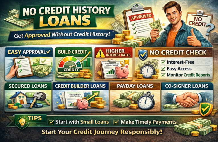 Loans for No Credit History – Instant Approval Options Explained