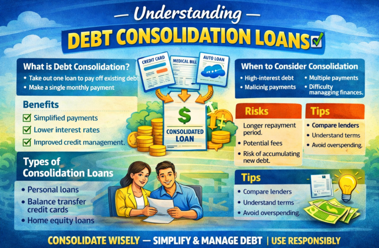 Debt Consolidation Loans Explained: How to Pay Off Debt Faster & Save Money