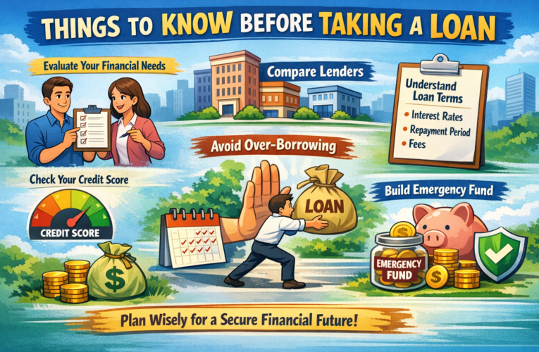 Things to Consider Before Taking a Loan (2026 Expert Guide)